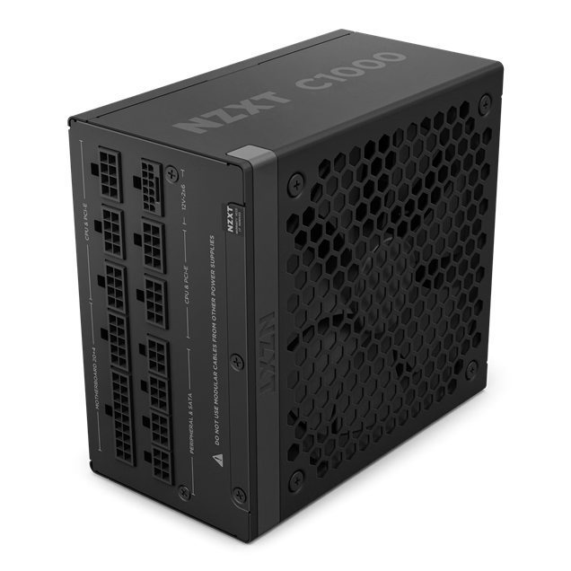 1000W NZXT C1000 Gold ATX 3.1 Modular 80 Plus Gold PSU