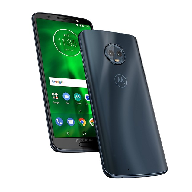 Motorola Moto G6 5.7 inch 4G LTE Smartphone - 3GB RAM, 32GB Storage, Android 8.0 Oreo, Single SIM (Deep Indigo)