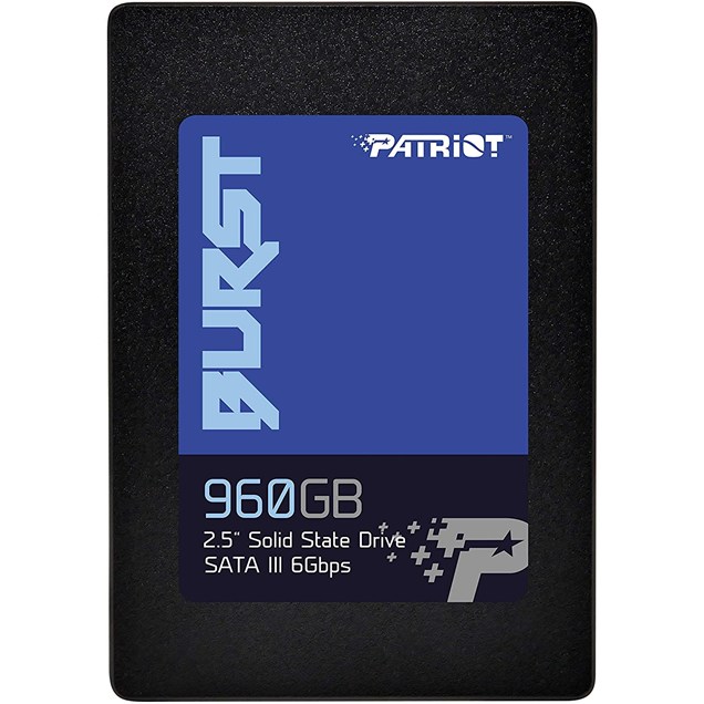 Patriot Burst 2.5" 960GB SATA III 6Gb/s Solid State Drive