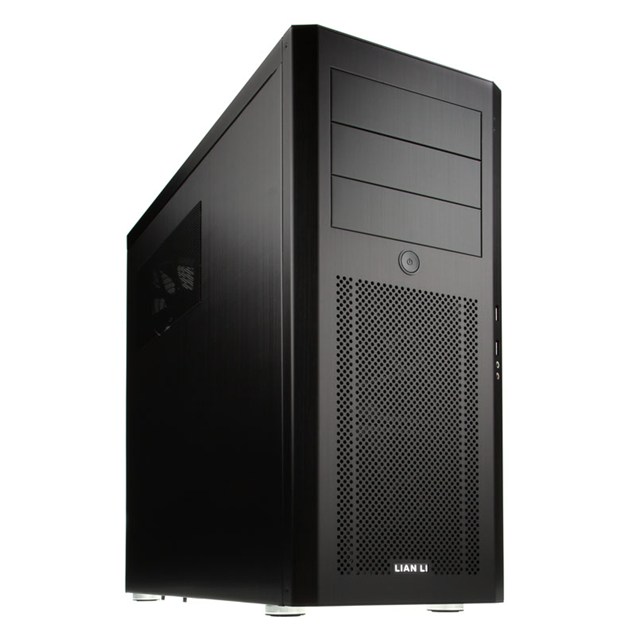 Lian Li PC-10NB Mid Tower Gaming Case - Black 