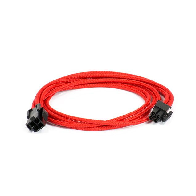 Phanteks 500mm 4-Pin EPS12V Sleeved Cable Extension (Red)