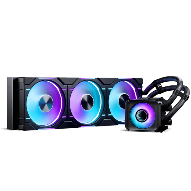 Phanteks Glacier One D30 X2 360mm AIO Liquid CPU Cooler in Black