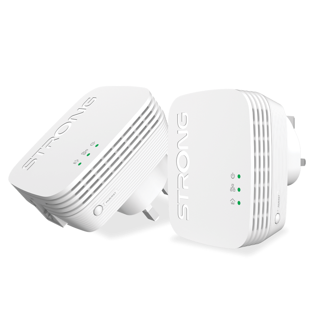 Power Line Computers STRONG Powerline 1000 Duo Mini AV1000 Double Pack Powerline Kit - CCL ...