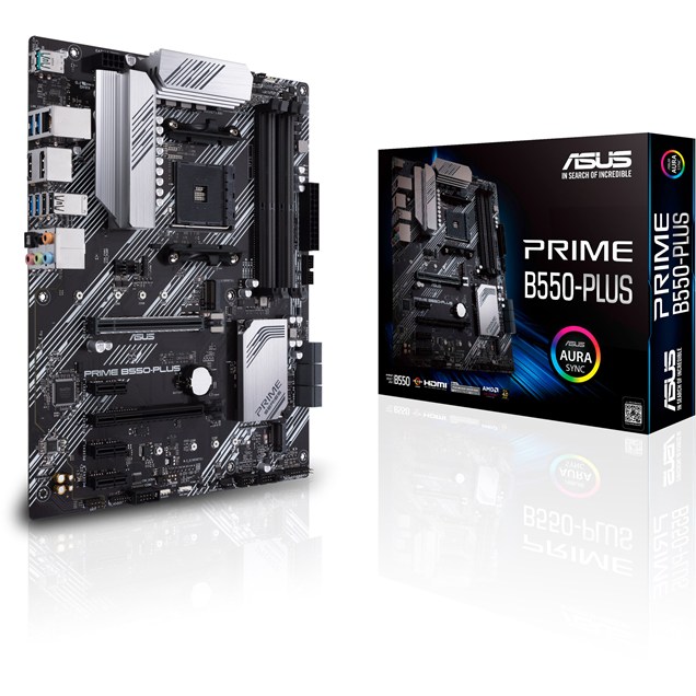 ASUS Prime B550-Plus ATX Motherboard for AMD AM4 CPUs