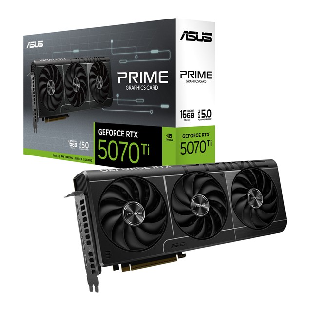 ASUS GeForce RTX 5070 Ti Prime 16GB GDDR7 Graphics Card