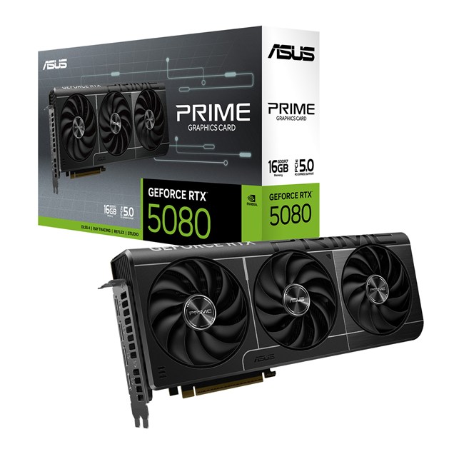 ASUS GeForce RTX 5080 Prime 16GB GDDR7 Graphics Card