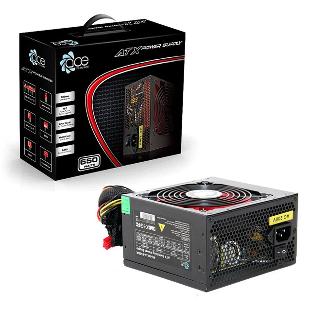 Ace BR Black 650W Power Supply
