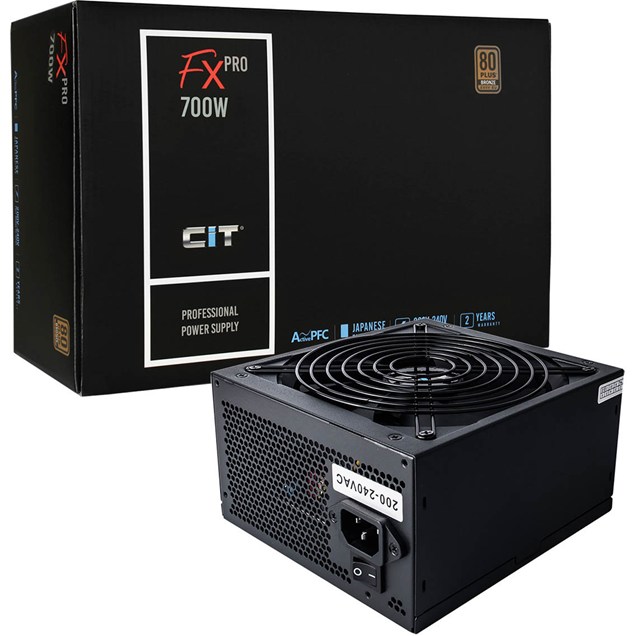 700W CiT FX Pro 80 Plus Bronze PSU