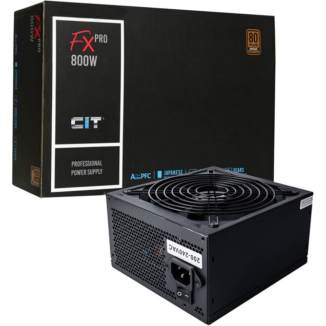 CiT FX Pro 800W Power Supply 80 Plus Bronze