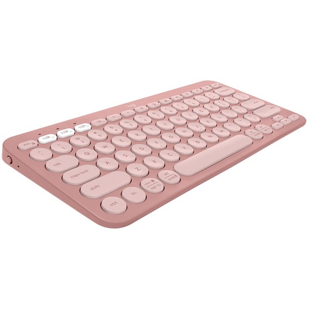 Logitech Pebble Keys 2 K380s Wireless Keyboard - Tonal Rose