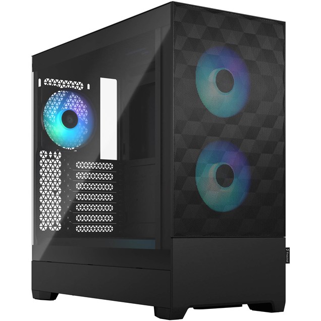 Fractal Pop Air RGB Mid Tower Gaming Case - Black 