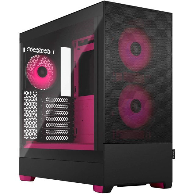 Fractal Pop Air RGB Mid Tower Gaming Case - Magenta 