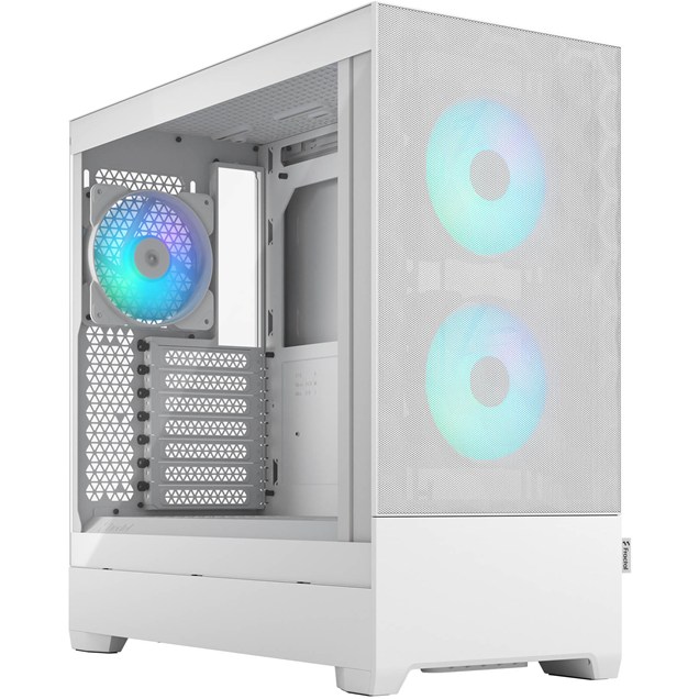 Fractal Pop Air RGB Mid Tower Gaming Case - White 