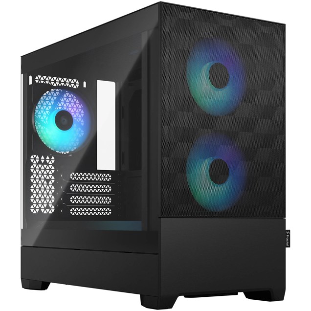 Fractal Pop Mini Air RGB Mini Tower Gaming Case - Black 