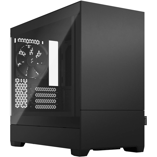 Fractal Pop Mini Silent Mini Tower Case - Black 
