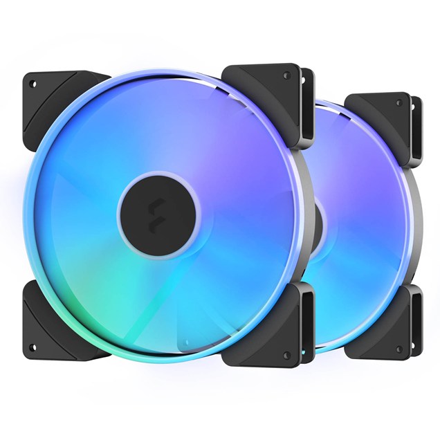 Fractal Design Prisma AL-18 180mm ARGB PWM Chassis Fans, Twin Pack