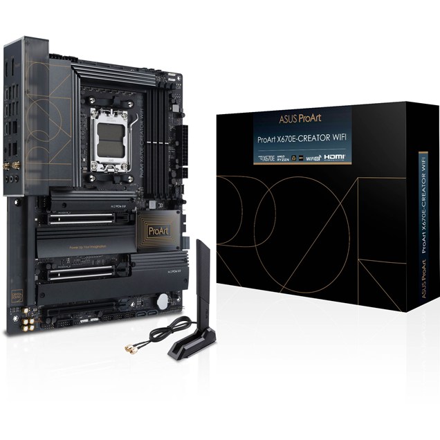 ASUS ProArt X670E-CREATOR WIFI ATX Motherboard for AMD AM5 CPUs