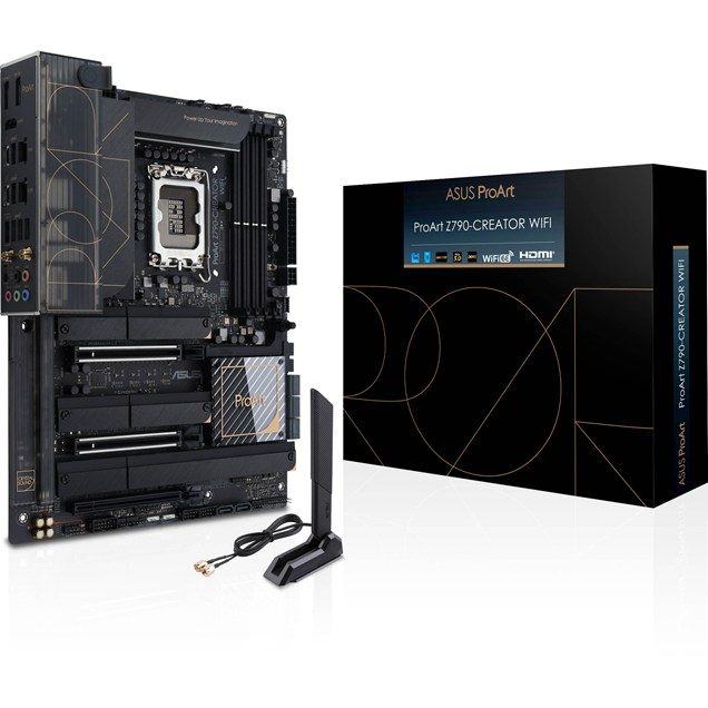ASUS ProArt Z790-CREATOR WIFI ATX Motherboard for Intel LGA1700 CPUs