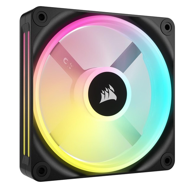 Corsair QX120 RGB 120mm PWM Case Fan Expansion Kit - Black