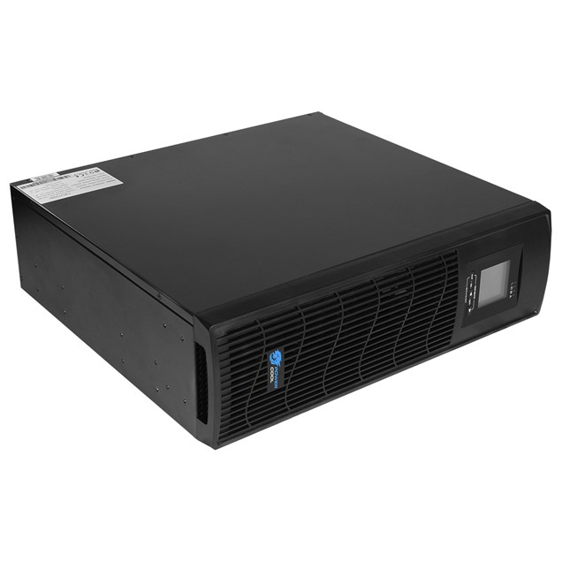 Powercool Smart UPS, Rackmount, 2000VA, 1600W, 2x UK, 3x IEC