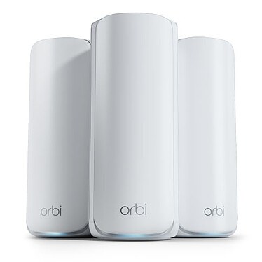 Netgear Orbi 770 Series Tri-Band WiFi 7 Mesh, 3 Pack