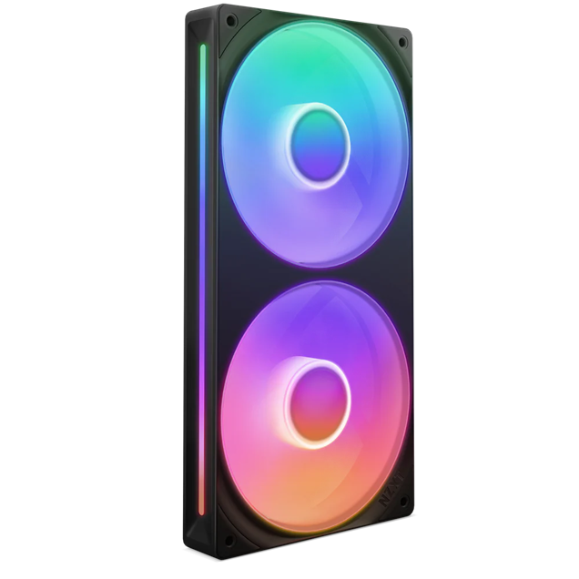 NZXT F240 RGB Core 240mm Uni-body Fan in Black