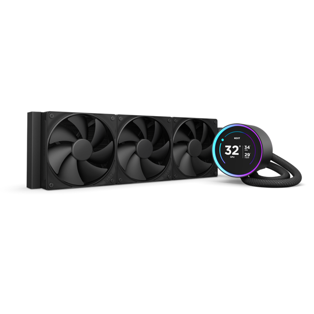 NZXT Kraken Elite 360 (2024) 360mm AiO Liquid CPU Cooler in Black
