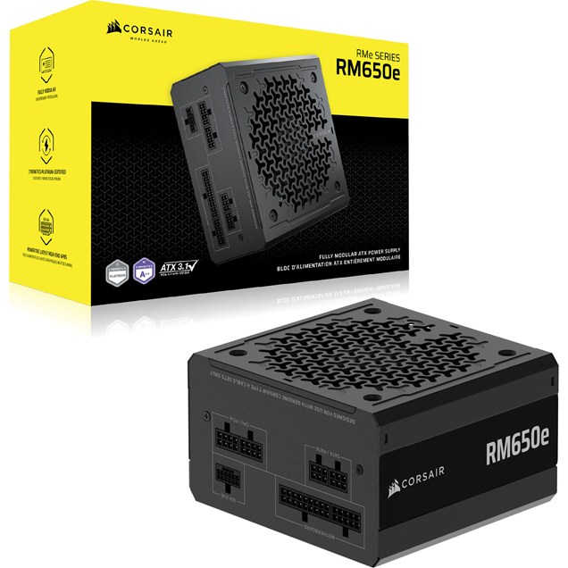 650W Corsair RM650e Modular PSU