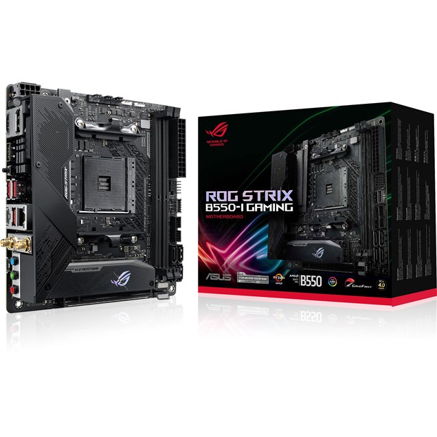 ASUS ROG Strix B550-I Gaming ITX Motherboard for AMD AM4 CPUs