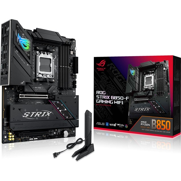 ASUS ROG Strix B850-F Gaming WiFi ATX Motherboard for AMD AM5 CPUs