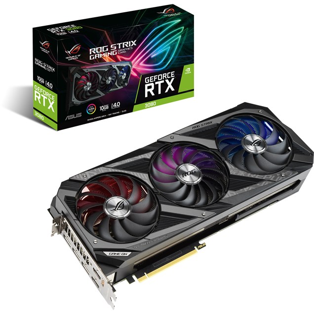ASUS GeForce RTX 3080 Strix Edition 10GB Graphics Card