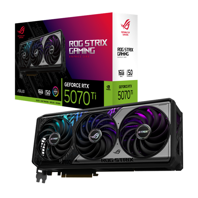 ASUS GeForce RTX 5070 Ti Strix Edition 16GB GDDR7 Graphics Card