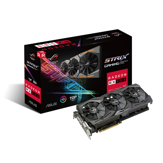 ASUS Radeon RX 580 Strix Edition 8GB Graphics Card