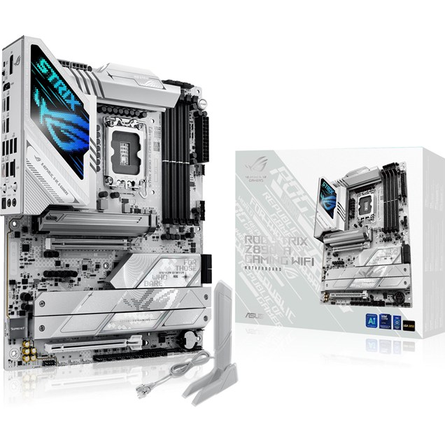 ASUS ROG Strix Z890-A Gaming WiFi ATX Motherboard for Intel LGA1851 CPUs