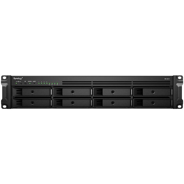 Synology RackStation RS1221RP+ 8-Bay Rackmount NAS Enclosure