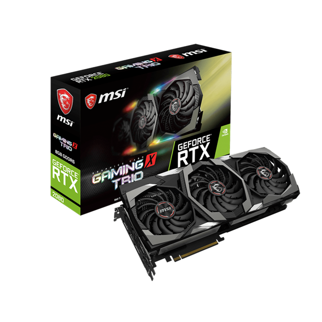 MSI GeForce RTX 2080 GAMING X TRIO OC 8GB Graphics Card