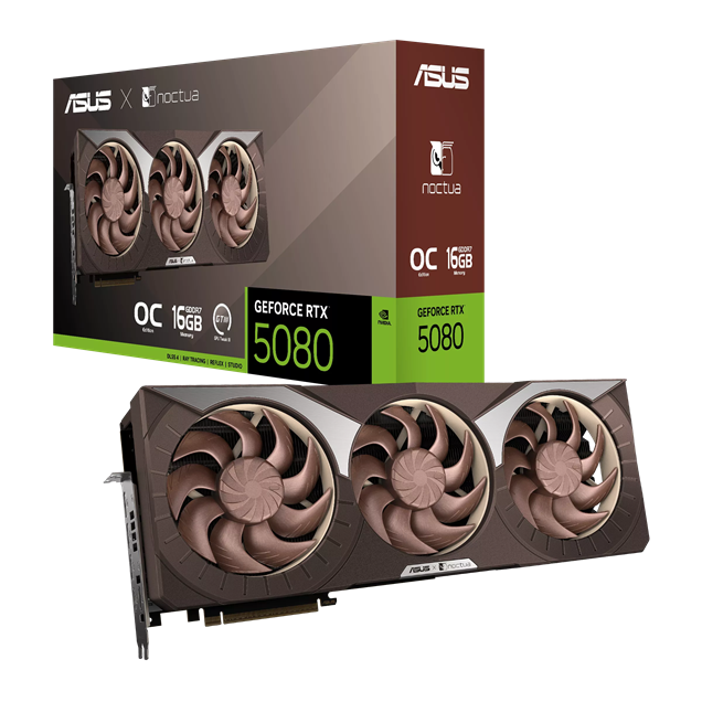 ASUS GeForce RTX 5080 Noctua OC 16GB GDDR7 Graphics Card