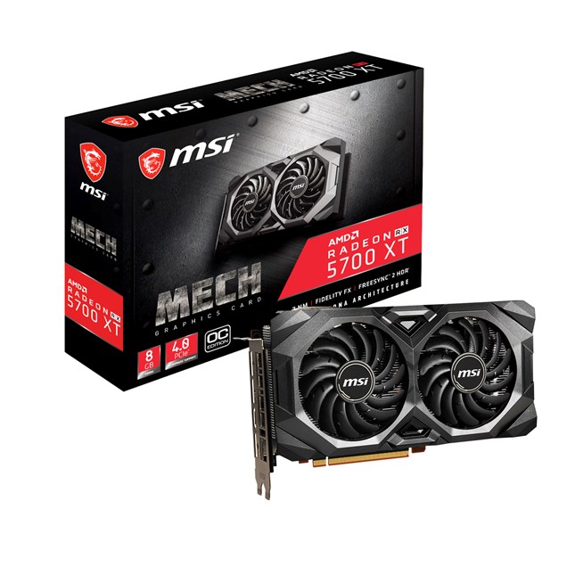 MSI Radeon RX 5700 XT MECH OC 8GB Graphics Card