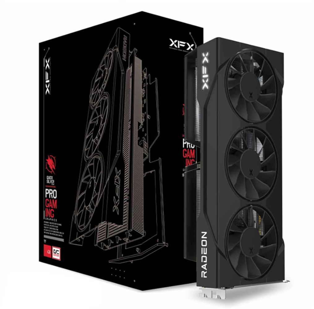 XFX Swift Radeon RX 9060 XT OC Triple Fan Gaming Edition 16GB