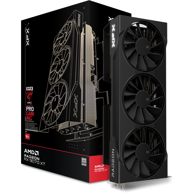 XFX Radeon RX 9070 XT Swift 16GB GDDR6 Graphics Card