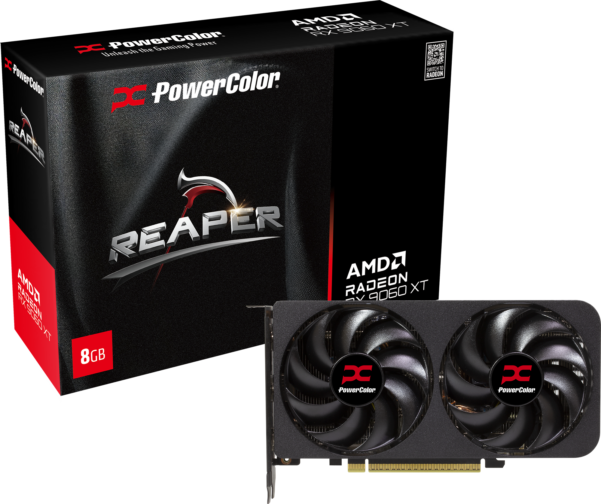 PowerColor Radeon RX 9060 XT Reaper 8GB Graphics Card - CCL Computers