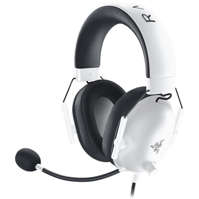 Razer BlackShark V2 X Multi-platform Wired Esports Headset in White