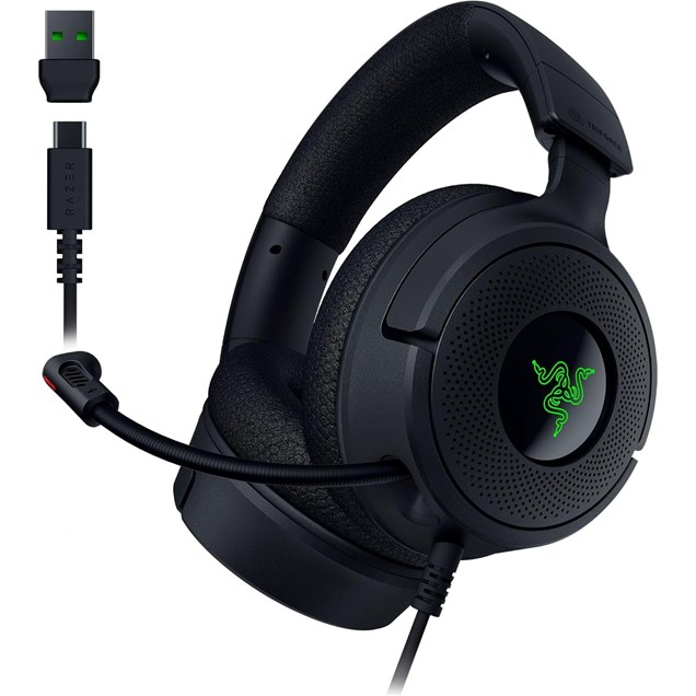 Razer Kraken V4 X Wired Gaming Headset in Black