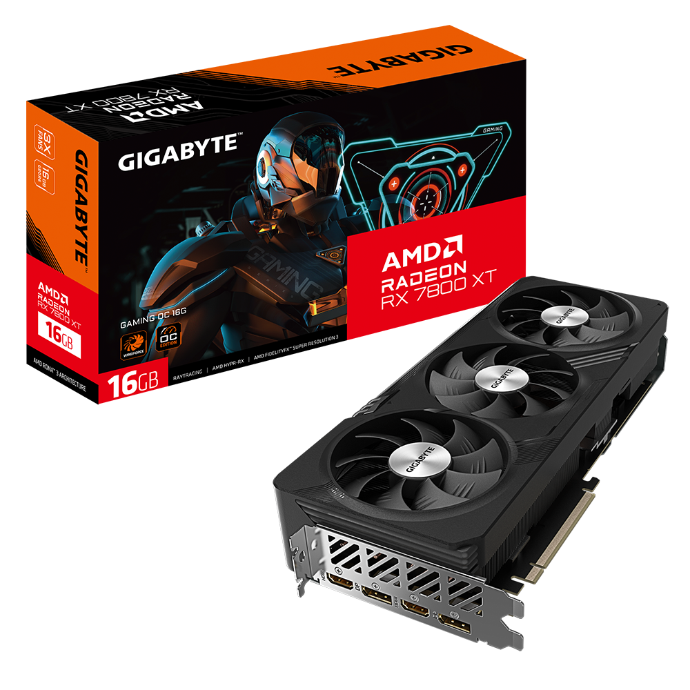 Gigabyte Radeon RX 7800 XT GAMING OC 16GB Graphics Card - CCL
