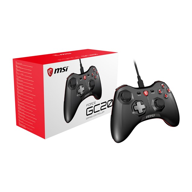 MSI Force GC20 USB Game Controller for PC, PS3 and Android