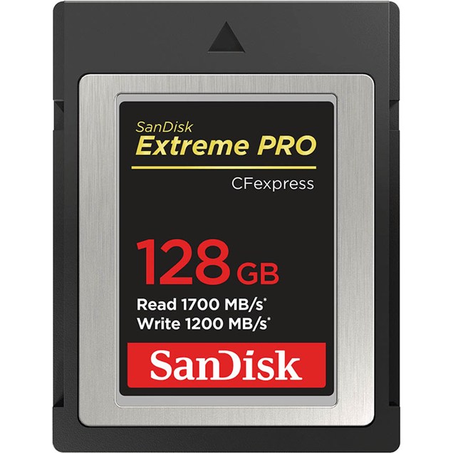 SanDisk Extreme PRO 128GB CFexpress Card Type B