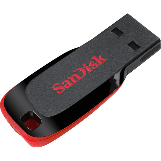 16GB SanDisk Cruzer Blade USB 2.0 Flash Drive