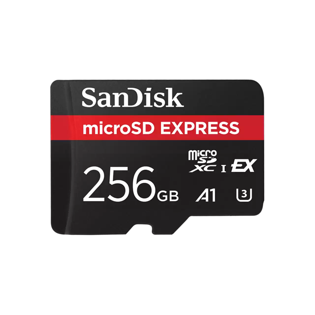 256GB SanDisk microSD Express microSD Card 