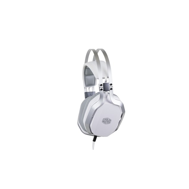 Cooler Master MasterPulse White with Bass FX Over-Ear Gaming Headset