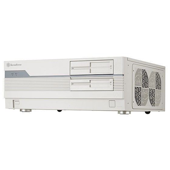 Silverstone FLP01 HTPC Case - Beige 